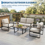 4-Piece Patio Furniture Set