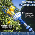 Telescoping Fruit Picker with 20+ Foot Reach