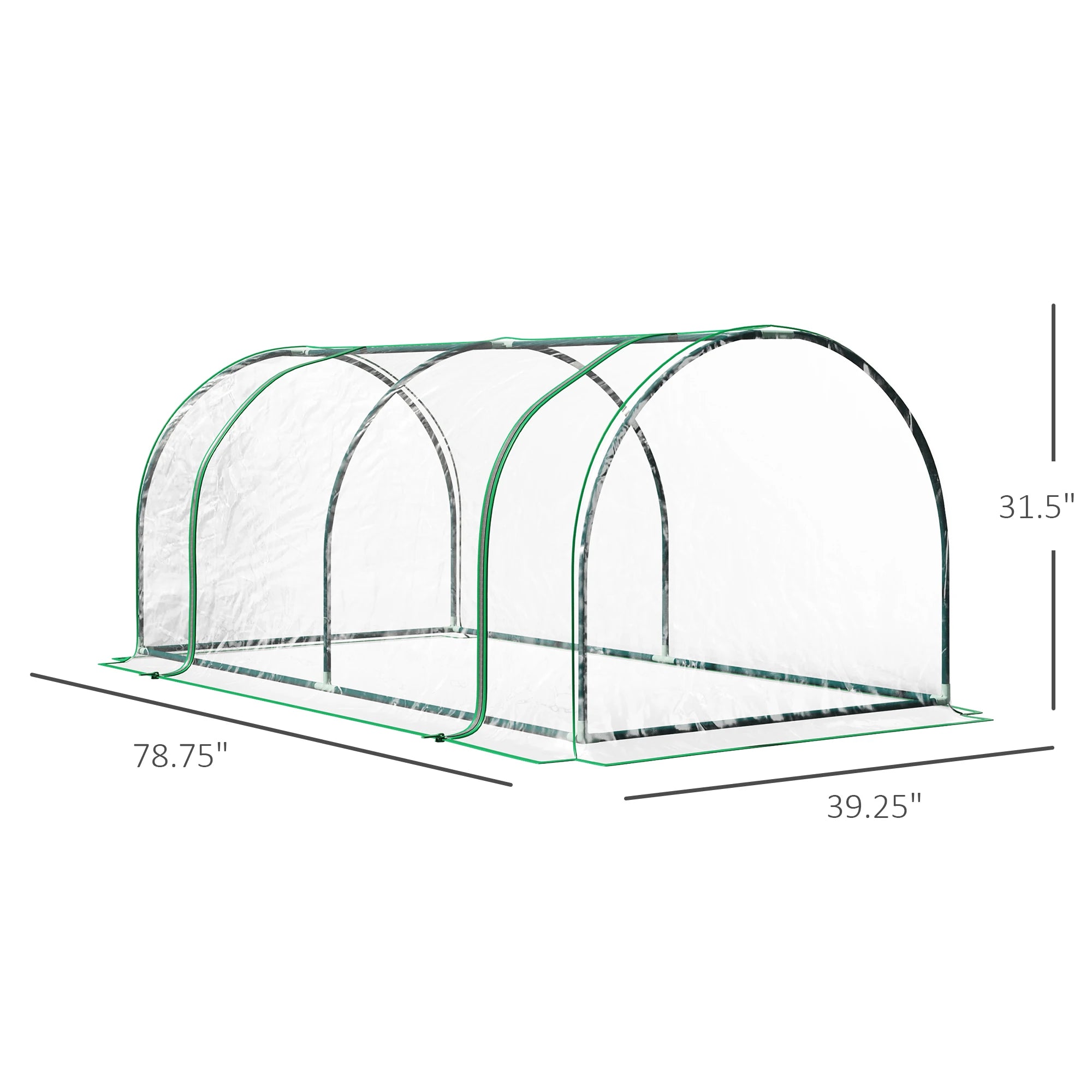 7' X 3' X 2.5' Mini Greenhouse
