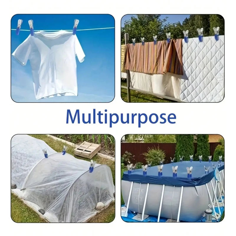 Multifunctional Windproof Pool Cover Clamp