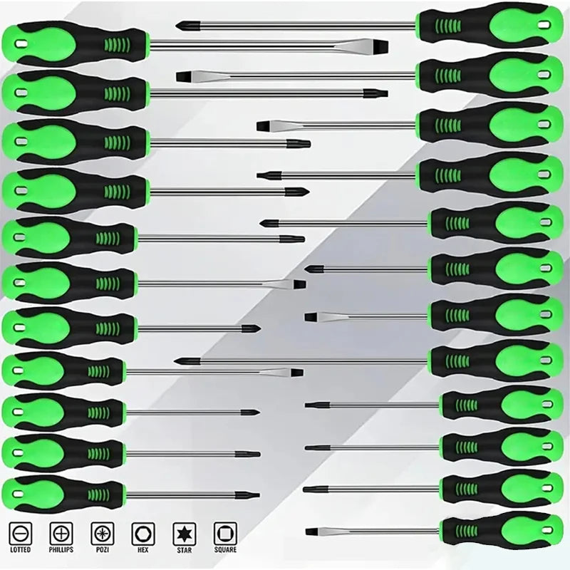 Screwdriver Set Insulated Magnetic Screwdrivers 100 pcs