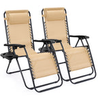 Set Of Two Zero Gravity Recliner Chairs