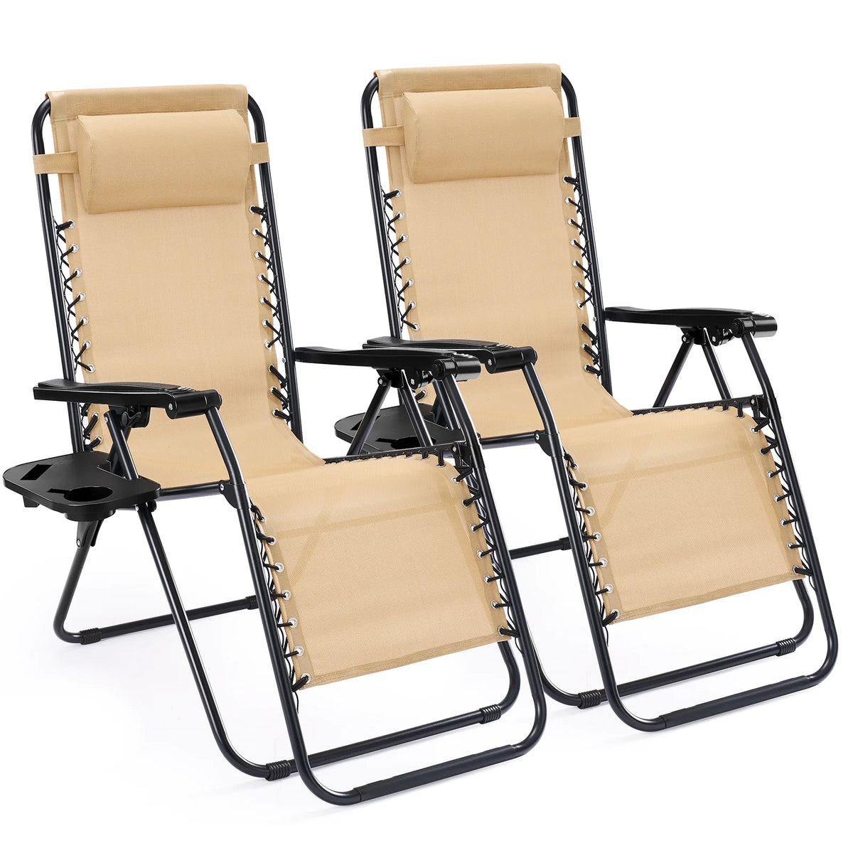 Set Of Two Zero Gravity Recliner Chairs