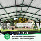20x20FT Metal Carport