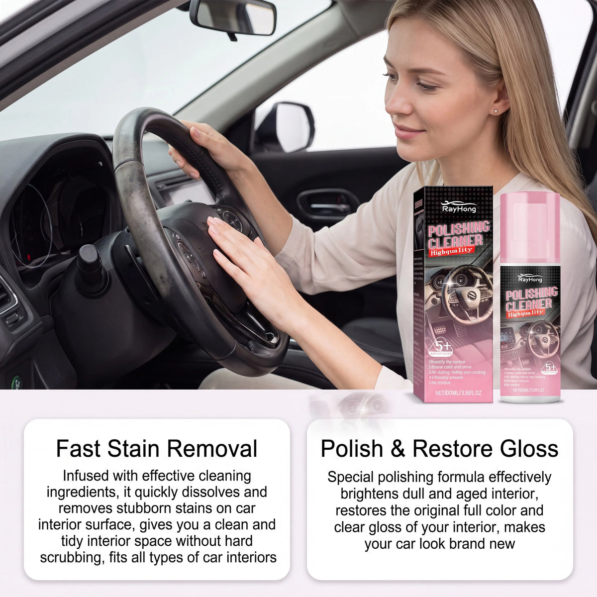 Auto  Cleaner Interior Detailer Spray