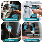Cordless1/2"  Impact Wrench