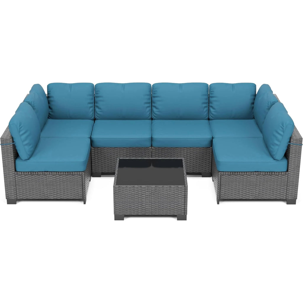 7-Piece Modular Outdoor Furniture Set