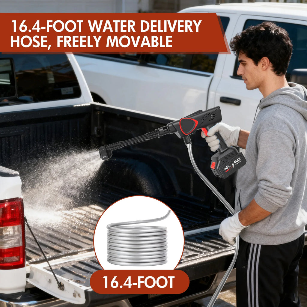 21V Portable Cordless Pressure Washer