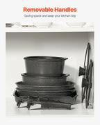 17 Pcs Nonstick Cookware Set
