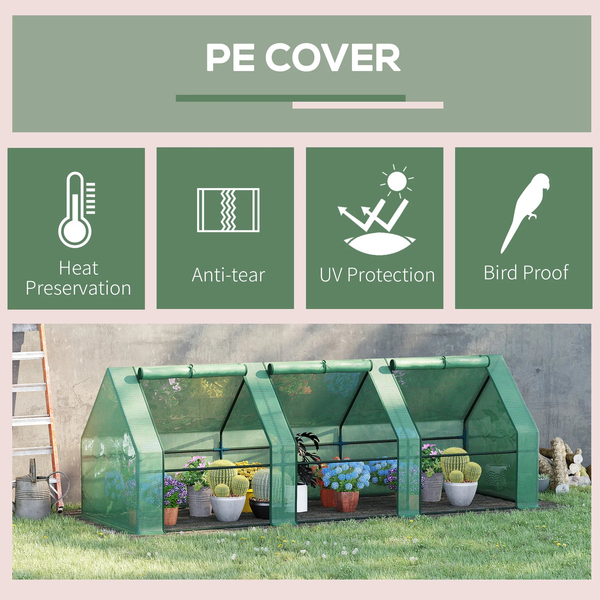 9'X3'X3' Greenhouse