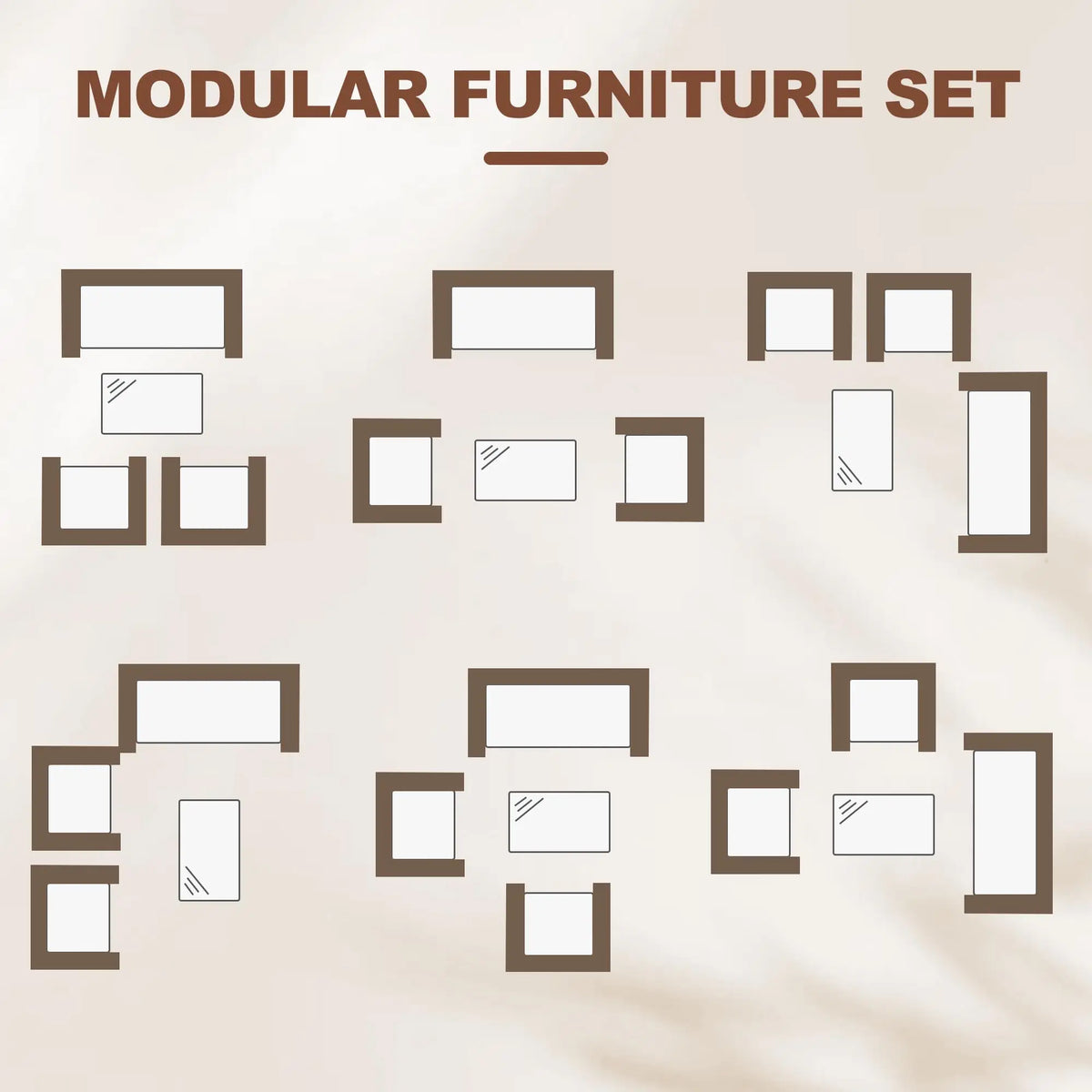4 Piece Rattan Patio Furniture Set