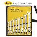 Metric  Ratchet Wrench Set 8-19mm
