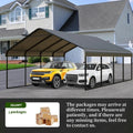 Heavy Duty Metal Carport 20x20 FT
