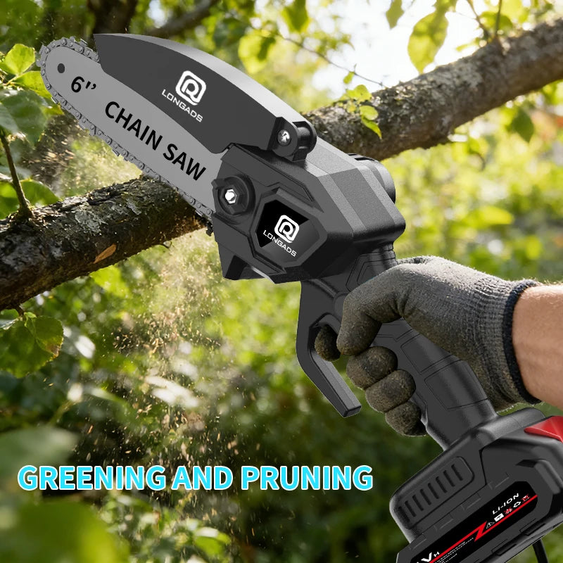 6-Inch Mini Chainsaw