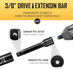 3/8" Drive 16 Piece Metric Socket Set