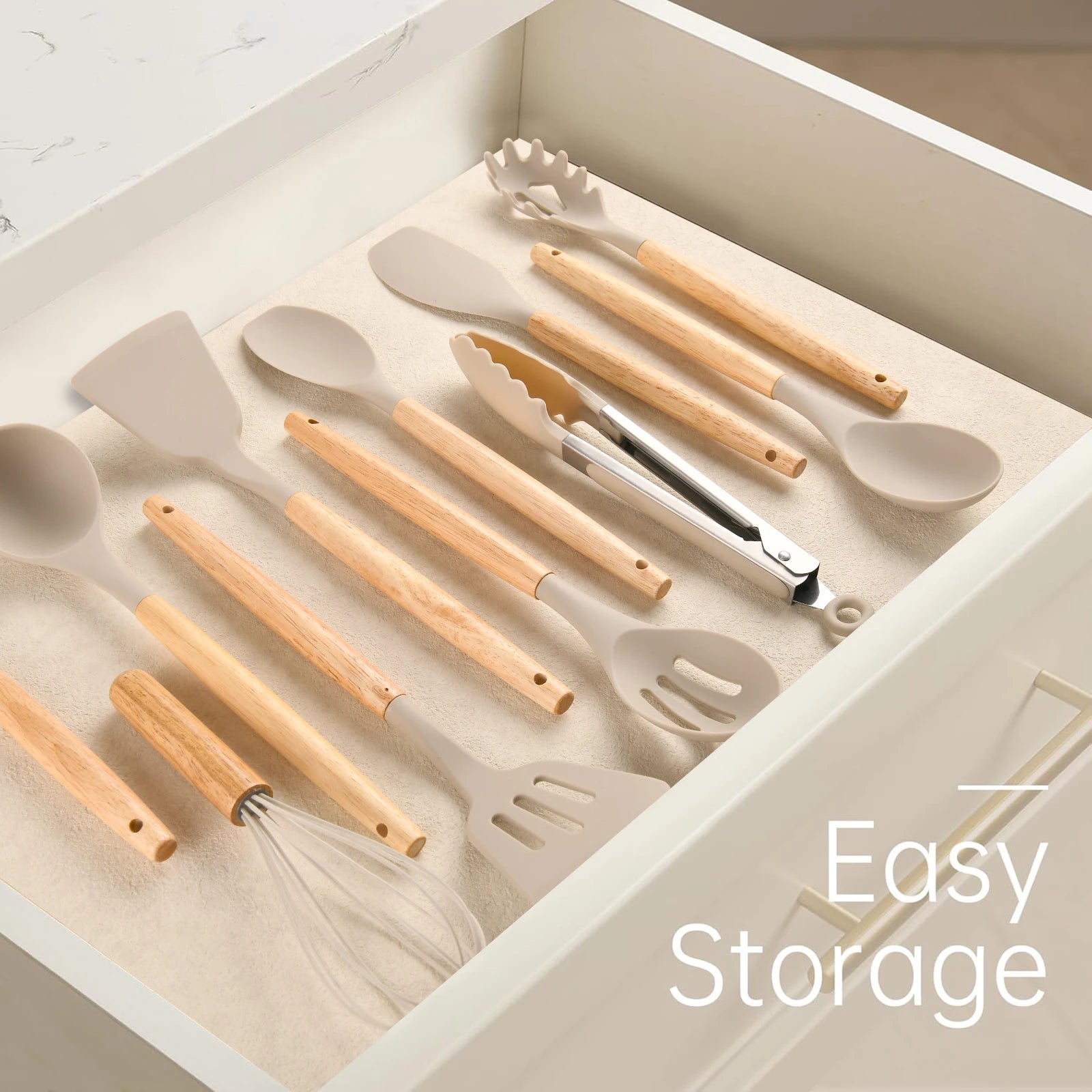 12 Pcs Silicone Kitchen Utensils Set