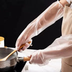 10-Piece Clear Disposable Gloves