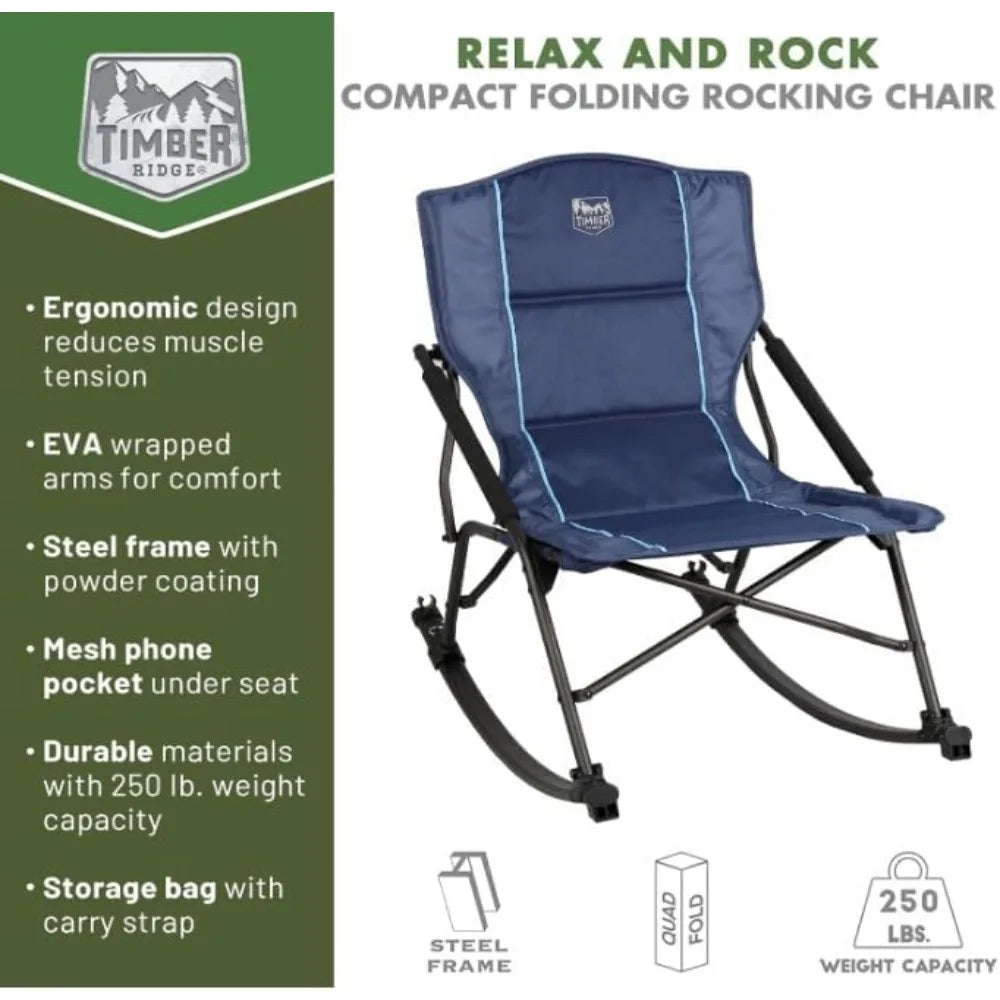 Folding Rocking Camping Chair