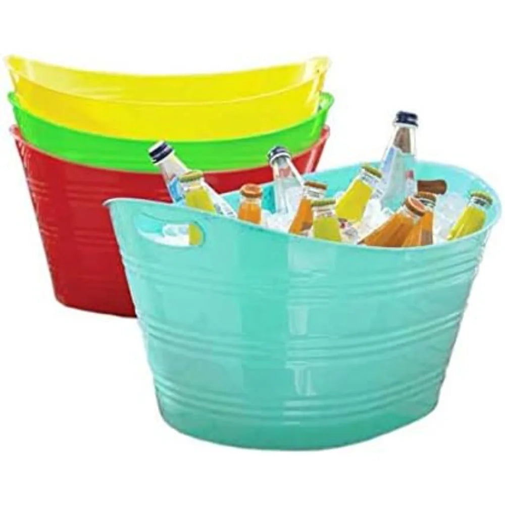 Double Wall Party Tub with Drain Spout