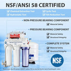 7-Stage Under Sink Reverse Osmosis Water Filtration System