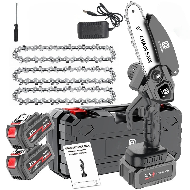6-Inch Mini Chainsaw