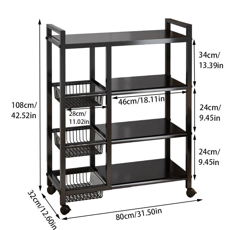 Multi-Functional Storage Rack