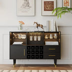Bar Cabinet and Coffee Bar Table