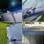 Multifunctional Windproof Pool Cover Clamp