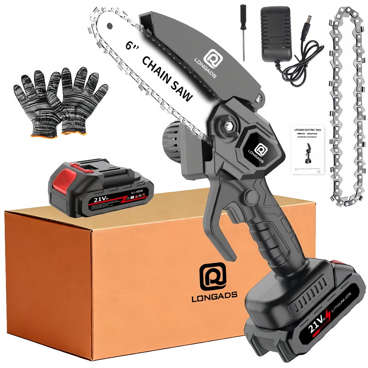 6-Inch Mini Chainsaw