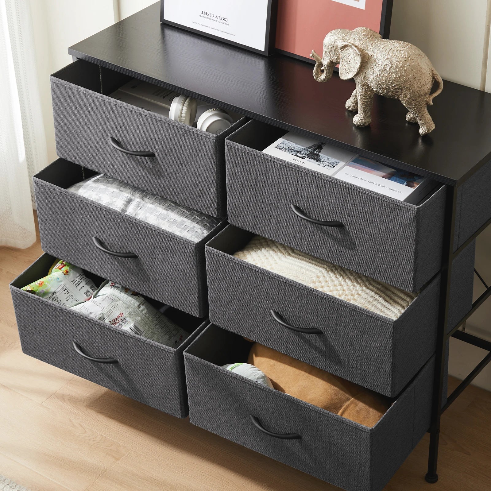 6  Drawer Nightstand