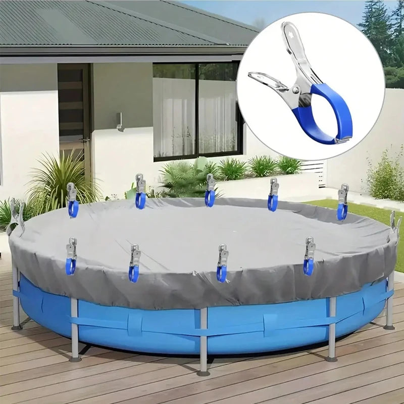 Multifunctional Windproof Pool Cover Clamp