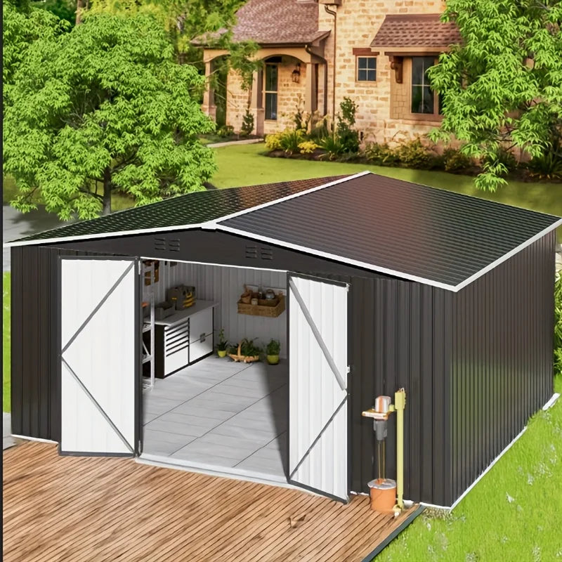 12x18FT  Metal Storage Shed