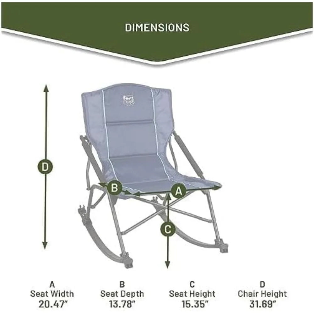 Folding Rocking Camping Chair