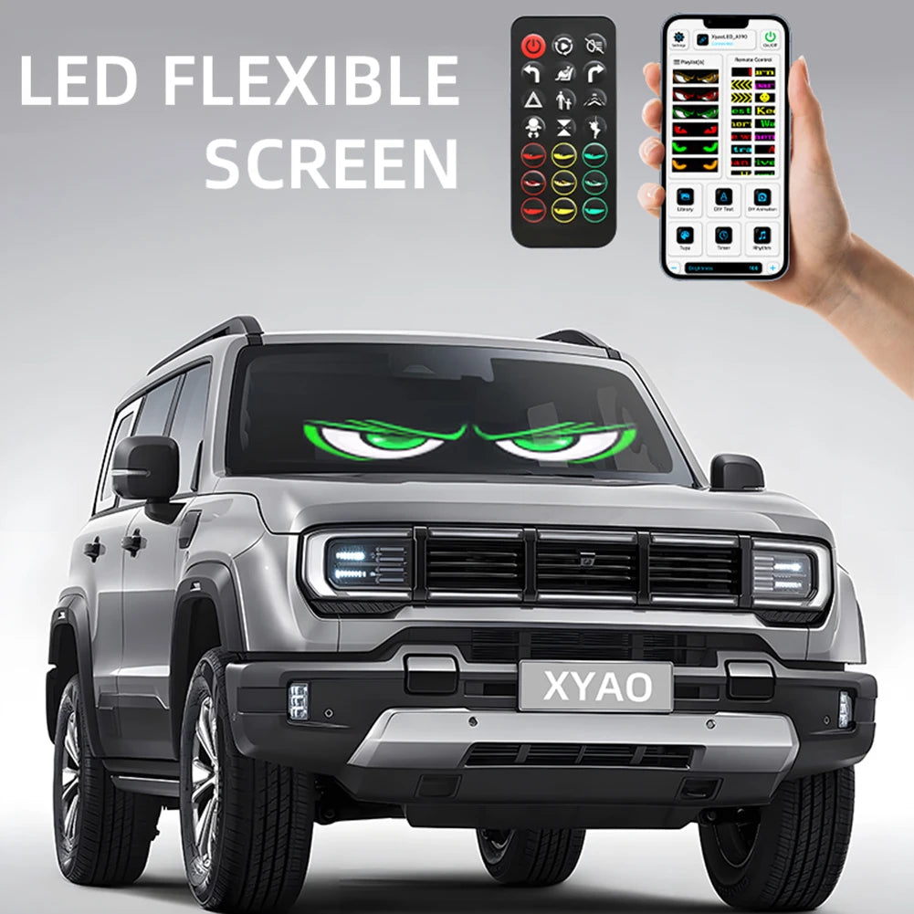 Windshield LED Dynamic Devil Eyes Light