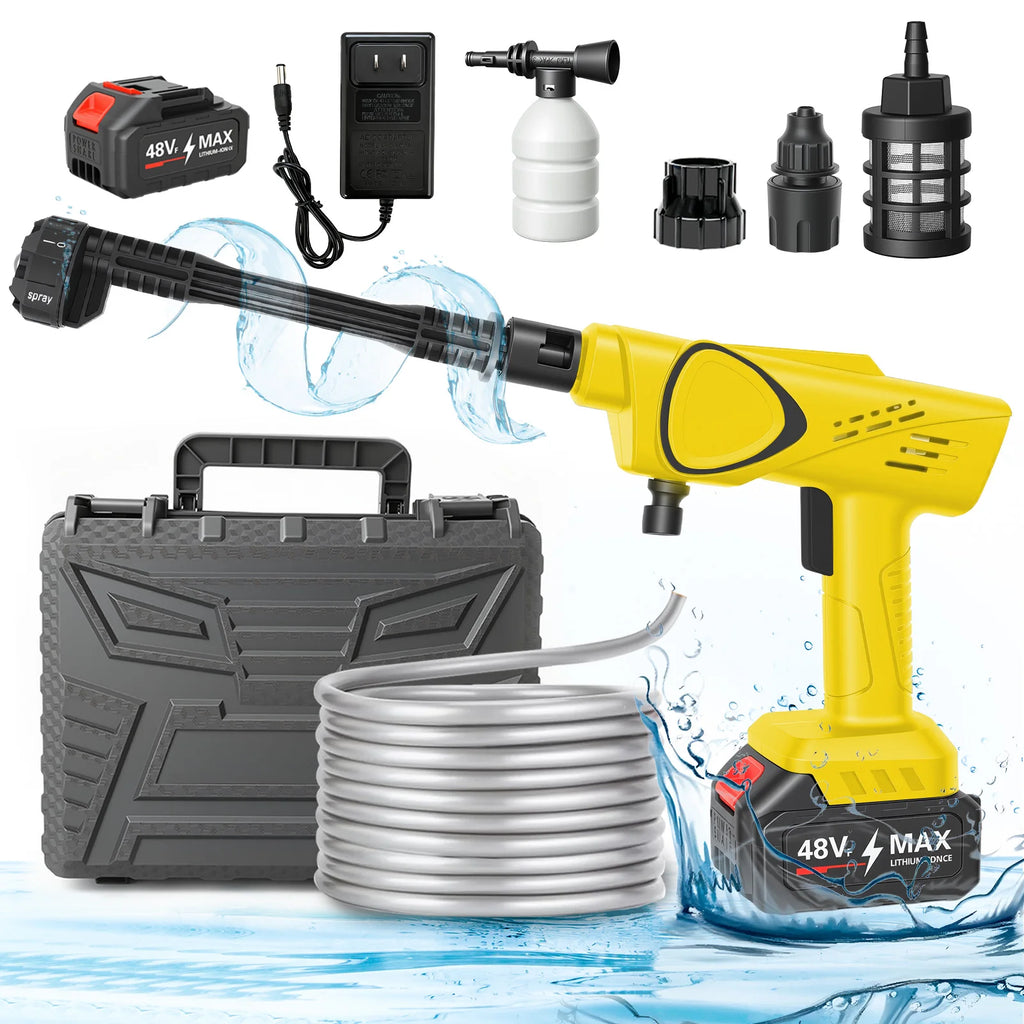 21V Portable Cordless Pressure Washer