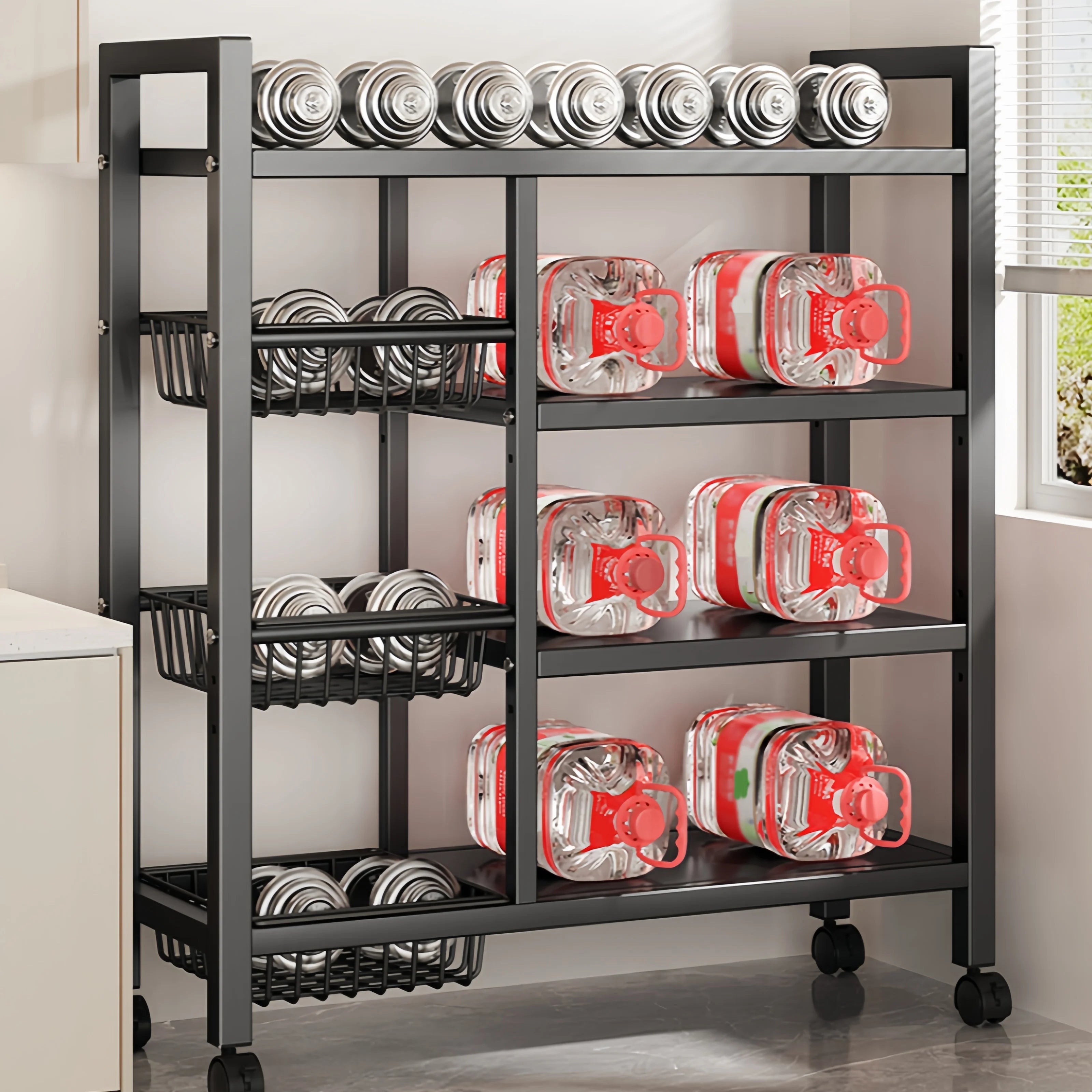 Multi-Functional Storage Rack
