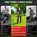 2-in-1 Cordless Weed Trimmer