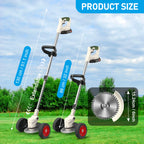 21V Cordless Lawn Mower 3-in-1 Electric Grass Trimmer Lightweight with 2x2.0Ah Batteries Edger Brush Cutter for Yard Garden Tool