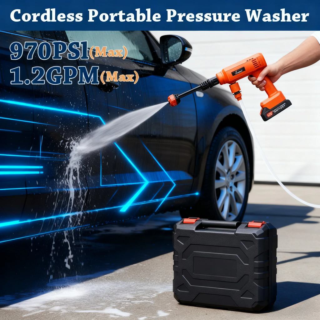 Cordless Power Blaster Plus Pressure Washer