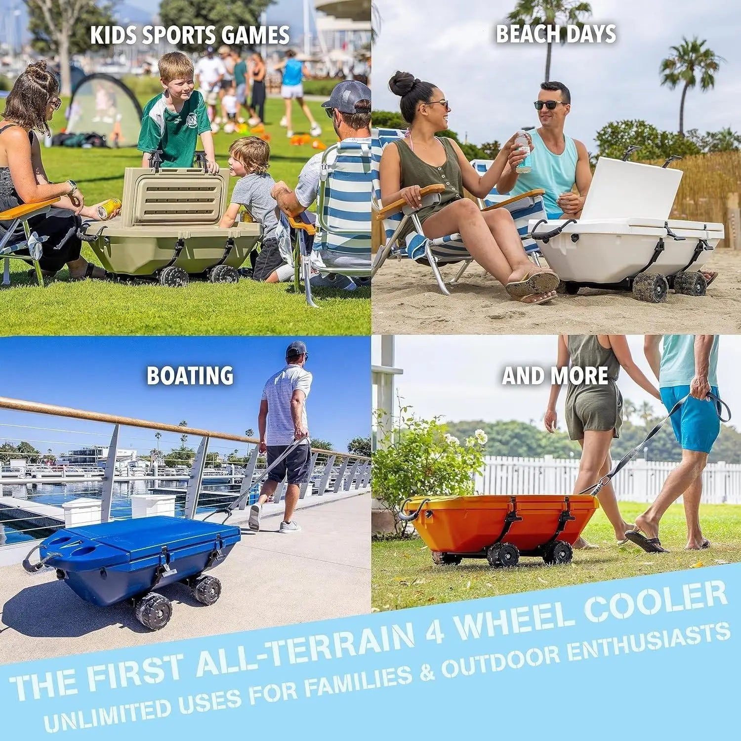Cooler with Wheels – 40 QT