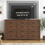 63” Wood Chest with Rustic Handles