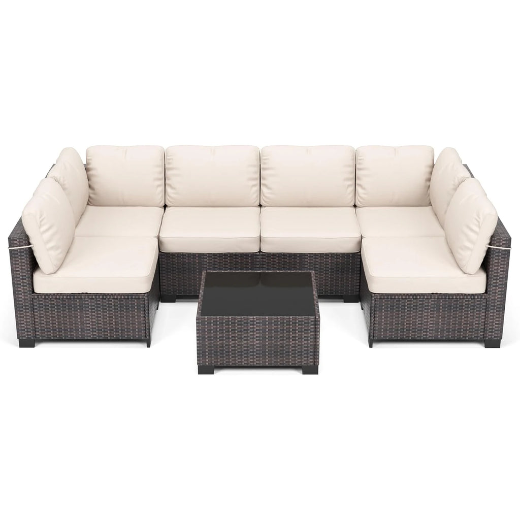7-Piece Modular Outdoor Furniture Set