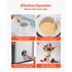 Ice Cream Maker 2.11 Qt.
