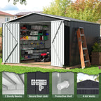 10x10 FT Outdoor Storage Shed