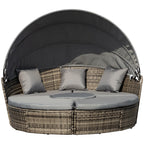 4 pc Outdoor Convertible Daybed