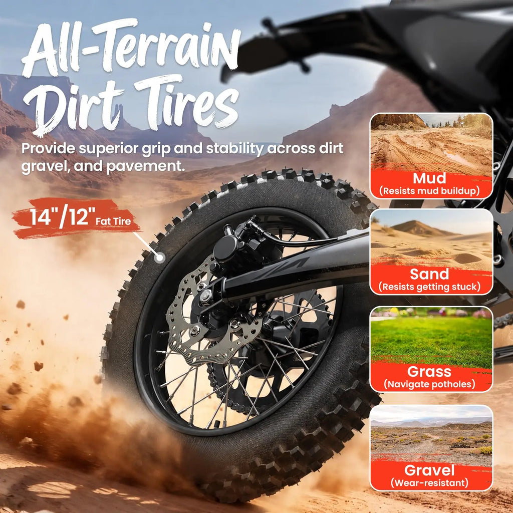 Electric Off-Road Dirt Bike