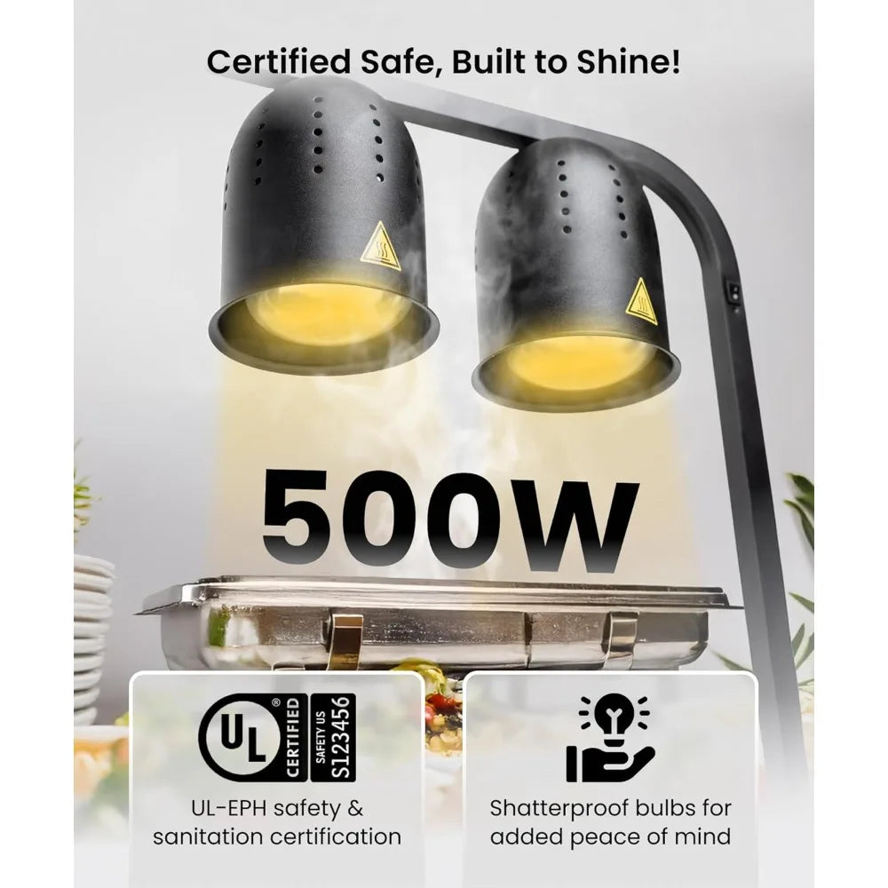Commercial Grade Food Heat Lamp