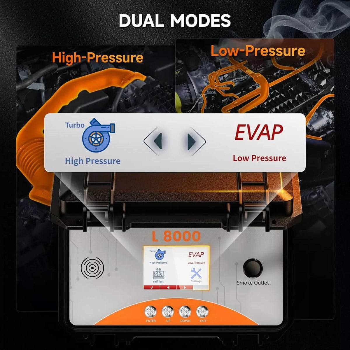 Digital Smoke Leak Detector