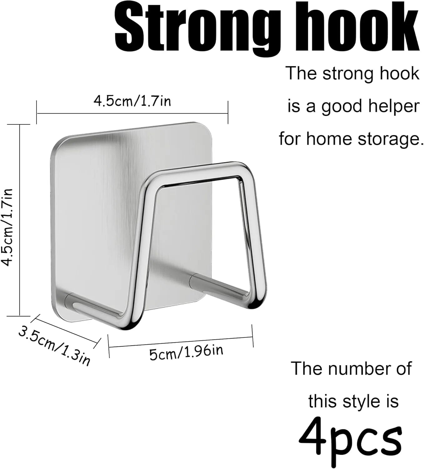 2PCS Wall Mounted Storage Organizer
