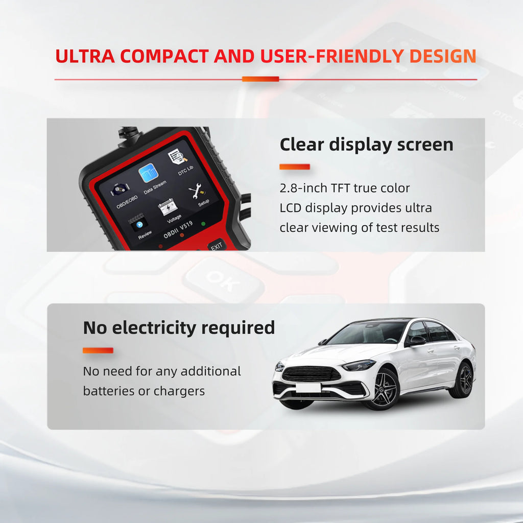 V519 Car Diagnostic Scanner